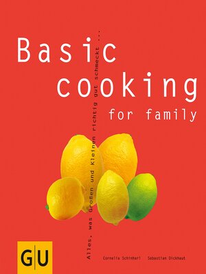 cover image of Basic cooking for family